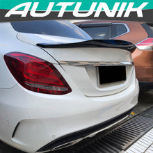 Laden Sie das Bild in den Galerie-Viewer, Autunik For 15-21 Mercedes W205 4DR Sedan Gloss Black Rear Trunk Spoiler Wing sp70