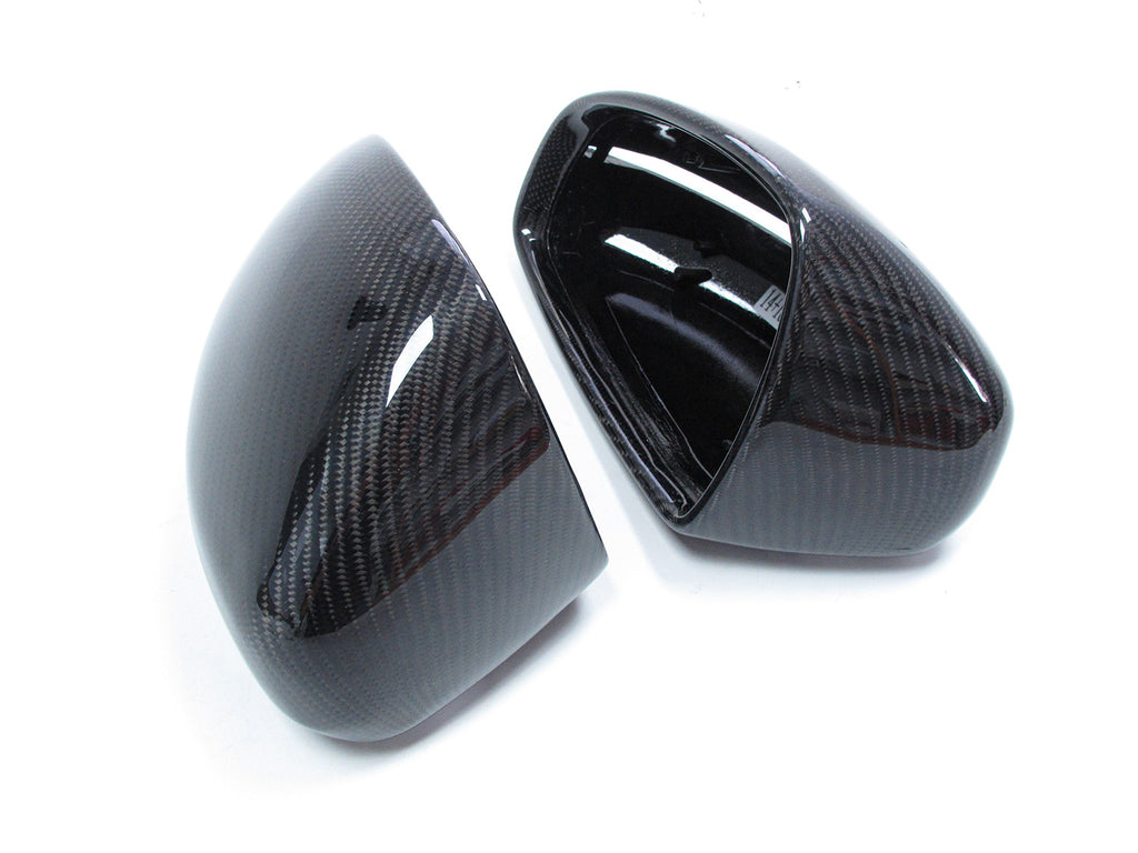 Real Carbon Fiber Side Mirror Cover Caps Replacement for Audi R8 TT MK2 8J TTS TTRS 2006-2014 od21