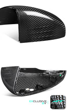 Laden Sie das Bild in den Galerie-Viewer, 100% Dry Carbon Fiber Mirror Cover Caps Replace for Mercedes A-Class W177 CLA C118 W118 2020-2023 mc158