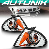 Autunik Corner Lights For BMW E46 3-Series Sedan 325i 325xi 328i 330i 330xi M3 1999 2000 2001