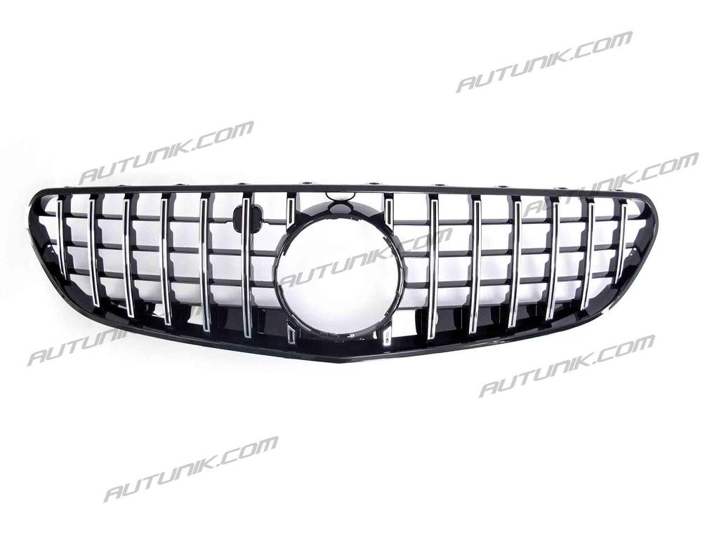 Silver GT Front Grille For 15-17 Mercedes W217 C217 S Coupe (NOT fit S63) fg181