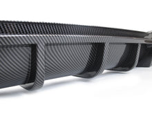 Cargar imagen en el visor de la galería, S7 Style Carbon Look Rear Difffuser + Black Exhaust Tips For Audi C8 A7 S-line S7 2019-2023 di154