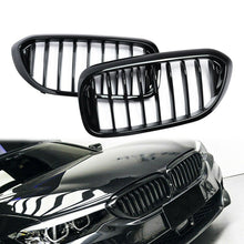 Load image into Gallery viewer, Glossy Black Front Kidney Grille For BMW G30 G31 5-Series 2017-2021