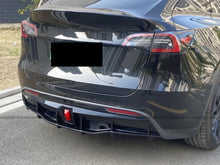 Laden Sie das Bild in den Galerie-Viewer, Autunik For 2020-2023 Tesla Model Y Gloss Black Rear Diffuser w/ LED Light