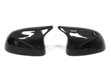 Charger l&#39;image dans la galerie, M Style Real Carbon Fiber Side Mirror Cap Cover For BMW X5 F15 X6 F16 2014-2018 mc143