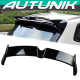 Autunik For 2018-2023 BMW X3 G01 Glossy Black Rear Roof Lip Spoiler Wing M Sport Style