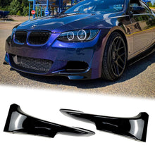 Cargar imagen en el visor de la galería, Autunik Front Bumper Splitter Glossy Black For BMW E92 E93 pre-LCI M Tech Sport 2004-2008 bm205