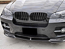 Charger l&#39;image dans la galerie, Gloss Black Front Kidney Grille for BMW E70 X5 E71 X6 2007-2013 fg104