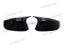 Charger l&#39;image dans la galerie, Glossy Black Side Mirror Cover Caps Replacement for Infiniti Q50 Q60 Q70 QX30 2014-2021 mc61