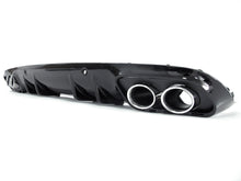 Cargar imagen en el visor de la galería, C43 Black Rear diffuser+Chrome Exhaust Tips For Mercedes Benz C-class C205 A205 Coupe AMG Line 2015-2020 di29
