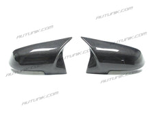 Laden Sie das Bild in den Galerie-Viewer, Autunik Real Carbon Fiber Side Mirror Cover Caps Replacement For BMW F20 F21 F22 F30 F32 F36 bm72