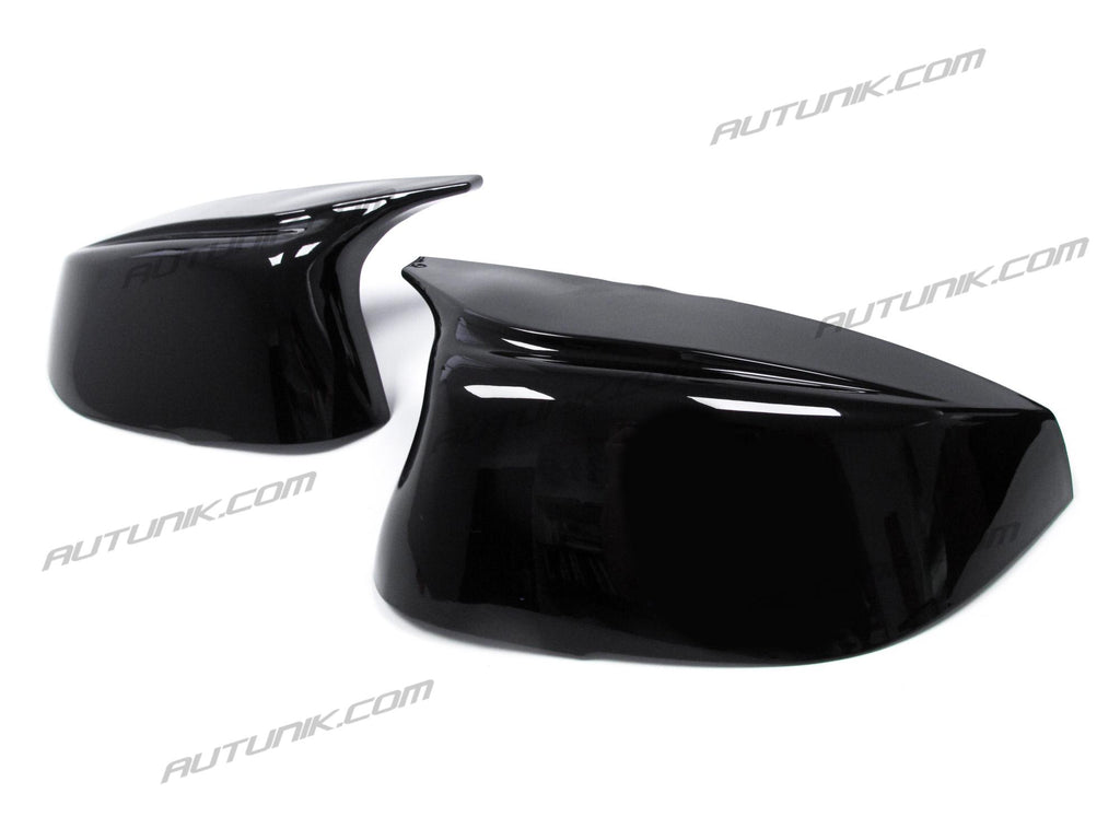 Glossy Black Side Mirror Cover Caps Replacement for Infiniti Q50 Q60 Q70 QX30 2014-2021 mc61