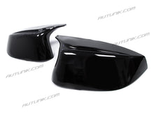 Cargar imagen en el visor de la galería, Glossy Black Side Mirror Cover Caps Replacement for Infiniti Q50 Q60 Q70 QX30 2014-2021 mc61