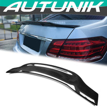 Cargar imagen en el visor de la galería, Autunik For 2010-2016 Mercedes E-Class W212 Sedan Carbon Fiber Look Rear Trunk Spoiler Wing