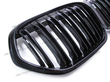 Laden Sie das Bild in den Galerie-Viewer, Gloss Black Front Kidney Grille for BMW X1 F48 LCI 2020-2022 fg118