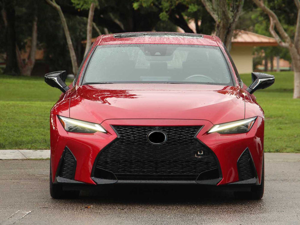 M Style Gloss Black Mirror Cover Caps For 2021-2023  Lexus IS IS300 IS350 IS500 mc146