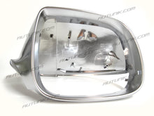 Cargar imagen en el visor de la galería, Autunik Matte Chrome Side Mirror Cover Caps Replacement Fit AUDI Q7 2010-2015 Q5 09-17 W/O Lane Assist mc117