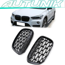 Load image into Gallery viewer, Black Diamond Front Kidney Grille For BMW F48 F49 X1 2016-2019