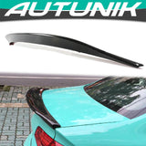 Autunik For 2017-2023 Audi A4 B9 Sedan Real Carbon Fiber Trunk Spoiler Wing