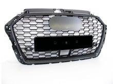 Load image into Gallery viewer, Carbon Fiber Look Front Bumper Grille Grill for Audi A3 8V S3 2017-2020 w/ ACC