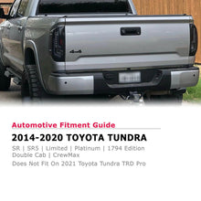 Laden Sie das Bild in den Galerie-Viewer, Smoke Black Led Tail Lights Lamps For Toyota Tundra 2014-2021