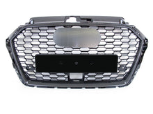 Load image into Gallery viewer, Carbon Fiber Look Front Bumper Grille Grill for Audi A3 8V S3 2017-2020 w/ ACC