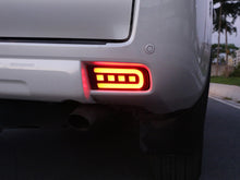 Load image into Gallery viewer, Autunik For 2010-2021 Toyota Land Cruiser Prado J150 Smoke Lens LED Rear Bumper Tail Lights Turn Signal