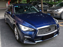 Load image into Gallery viewer, Autunik For 2014-2017 Infiniti Q50 Chrme Front Bumper Grille Grill - No Parking Sensors&amp; Camera
