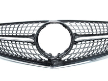 Cargar imagen en el visor de la galería, Black/Silver Diamond Front Grille For2014-2017 Mercedes W207 C207 Coupe/Convertible fg187