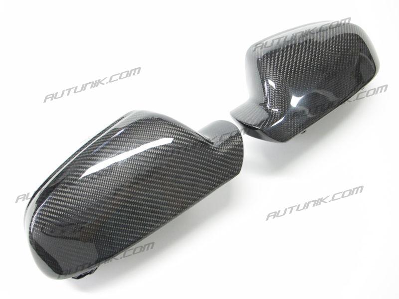 Real Carbon Fiber Side Mirror Cover Caps Replacement For Audi A4 B8.5 S4 RS4 A5 S5 RS5 2012-2015 w/o Lane Assist od13