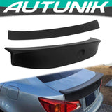 Autunik For 2006-2013 Lexus IS250 IS350 IS-F Sedan Highkick Rear Trunk Spoiler + Roof Wing