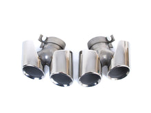 Load image into Gallery viewer, Autunik For 2016-2018 Porsche 911 Carrera 991.2 NON-PSE Exhaust Tips Tailpipe Silver