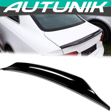 Laden Sie das Bild in den Galerie-Viewer, Autunik Glossy Black Rear Trunk Spoiler Wing for Audi A5 B8 B8.5 Coupe 2008-2016