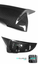 Load image into Gallery viewer, 100% Dry Carbon Fiber Mirror Cover Caps Replace for BMW X1 F48 F49 Z4 G29 mc150
