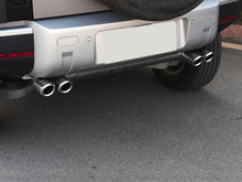 Charger l&#39;image dans la galerie, Autunik Chrome Exhaust Pipes Muffler Tips For 2020-2022 Land Rover Defender 90 110 et196