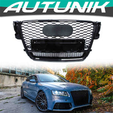Cargar imagen en el visor de la galería, Autunik For 2008-2012 Audi A5/S5 B8 RS5 Style Honeycomb Front Bumper Grille Grill fg163