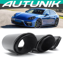 Load image into Gallery viewer, Autunik For 2017-2022 Porsche Panamera 971 3-Layers Sport Exhaust Tips Muffler Pipes et160