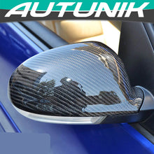Cargar imagen en el visor de la galería, Real Carbon Fiber Side Mirror Cover Caps For VW Golf 5 MK5 GTI  2005-2008 Replacement