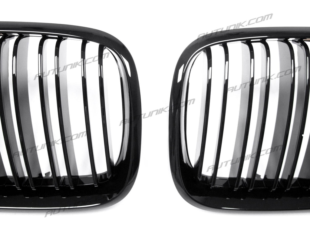 Black Performance Front Kidney Grille for BMW E70 X5 E71 X6 2007-2013 fg144