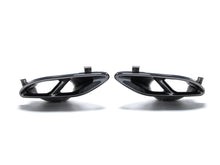 Cargar imagen en el visor de la galería, Autunik Black Exhaust Pipe Muffler Tips for Mercedes W212 W205 Sedan Coupe C207 W166 W253 et33
