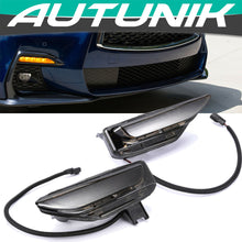 Load image into Gallery viewer, Autunik Front Fog Light Bumper LED Turn Signal Lamps For Infiniti Q50 Sport 2014-2020