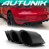 Autunik For 2014-2022 Porsche Macan S 3.0L engine GTS-Look Sport Exhaust Tips Tailpipe et146