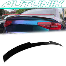 Cargar imagen en el visor de la galería, Autunik Glossy Black Rear Trunk Spoiler Wing For Audi A4 B8 Sedan 2009-2012