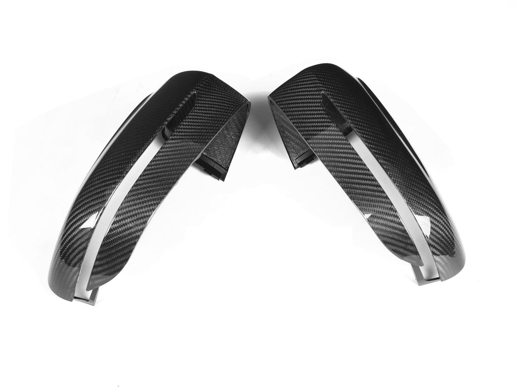 100% Dry Carbon Fiber Mirror Cover Caps M Style Replace for BMW M5 F90 LHD mc155