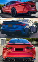 Cargar imagen en el visor de la galería, Autunik Glossy Black Trunk Spoiler Wing PSM Style For BMW 4 SERIES G22 Coupe 430i M440i 2021-2022