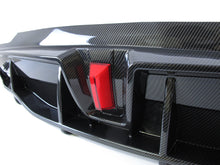 Cargar imagen en el visor de la galería, Carbon Fiber Look Rear Diffuser w/ Light For 2020-2023 Tesla Model Y