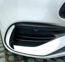 Cargar imagen en el visor de la galería, For 2022-2023 Mercedes C W206 S206 AMG Package Front Fog Light Lamp Cover Trim Glossy Black