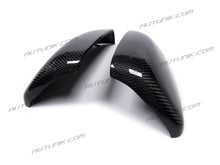 Laden Sie das Bild in den Galerie-Viewer, Real Carbon Fiber Mirror Cover Caps For 2020+ Toyota Supra A90 Replacement Wing mc142