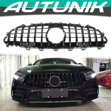 Load image into Gallery viewer, Autunik 2019-2022 For Mercedes Benz CLS C257 W257 Gloss Black GTR Front Grille Grill