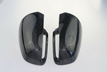 Charger l&#39;image dans la galerie, Autunik Real Carbon Fiber Side Mirror Cover Caps Pair For AUDI A4 S4 B6 B7 2002-2007 A6 S6 2006 2007